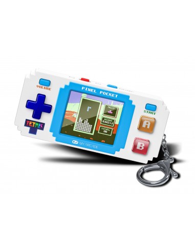 15484-Retro - Pixel Pocket Tetris Mini Portable-0845620070831