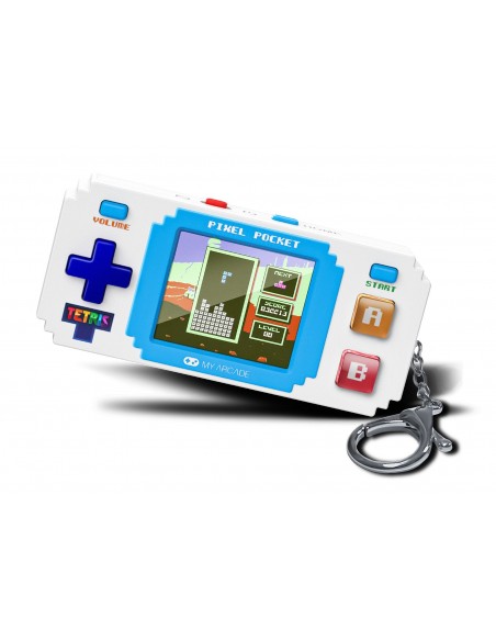 -15484-Retro - Pixel Pocket Tetris Mini Portable-0845620070831