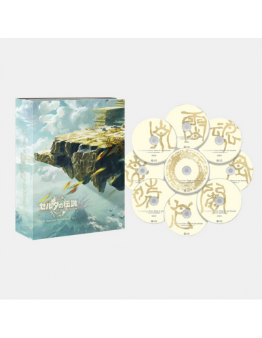 15888-Merchandising - The Legend Of Zelda: Tears Of The Kingdom Original Soundtrack - Import - Jp-4549767322636