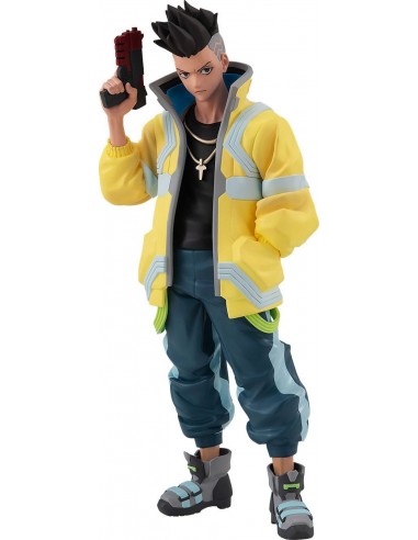 15914-Figuras - Figura Cyberpunk: Edgerunners Pop Up Parade David 17 cm-4580416948739