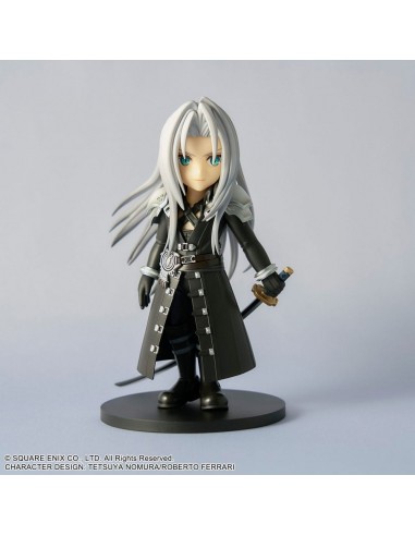 15909-Figuras - Figura Sephiroth 13 Cm Final Fantasy Vii Remake Adorable Arts Re-Run-4988601371230