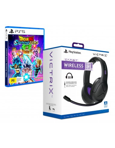 16051-PS5 - Dragon Ball Z: Sparking Zero + Victrix Gambit Wireless Auricular Gaming Licenciado-9502649372155