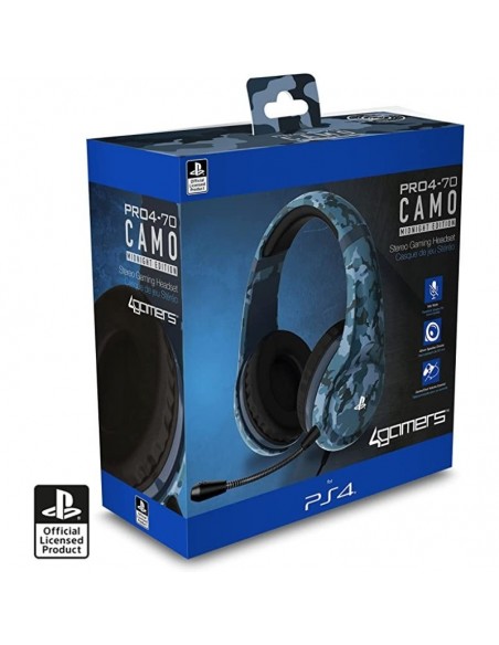 -16086-PS4 - PRO4-70 Stereo Gaming Headset - Camo Midnight (PS4/PS5)-5055269709633