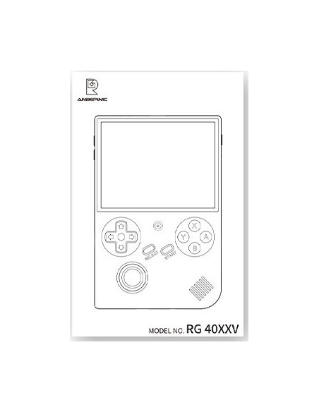 -16089-Retro - RG40XXV Consola Retro Portátil Blanca-9504829318281