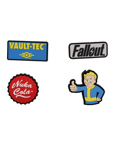 16092-Merchandising - Parche Fallout Rubber Set-4260570021287