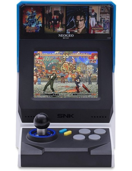 -2578-Retro - SNK Neo Geo Mini International Edition (Incluye 40 juegos) -4964808400010