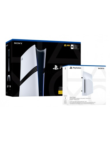 16137-PS5 - Consola PS5 Pro + Unidad de Disco Consola-9507232392916