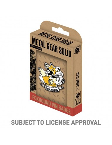 16148-Merchandising - Metal Gear Solid Foxhound Pin Edición Limitada-5060948293556