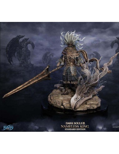 16195-Figuras - Figura Nameless King Estatua Resina Dark Souls III 70 cm (Standard Edition)-5060316623961