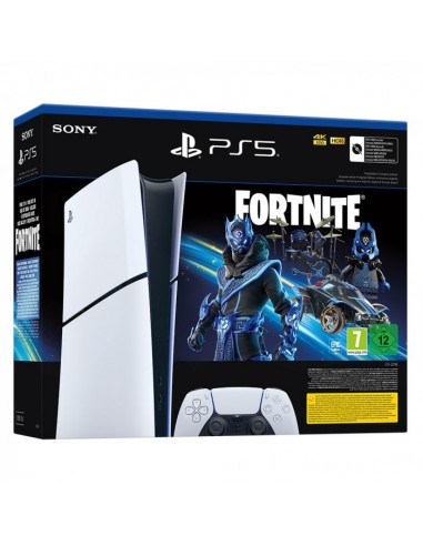 16245-PS5 - Consola PS5 Slim Chassis D Digital Pack Fortnite Cobalt Star-0711719593560