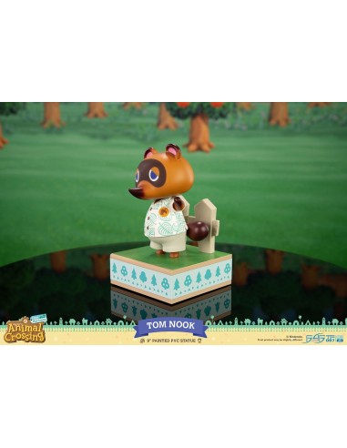 16253-Figuras - Figura Tom Nook Estatua Animal Crossing: New Horizons 22 cm (Standard Edition)-5060316626573