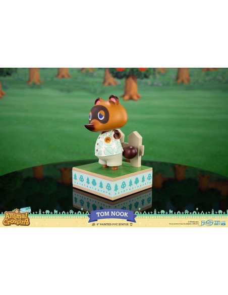 -16253-Figuras - Figura Tom Nook Estatua Animal Crossing: New Horizons 22 cm (Standard Edition)-5060316626573