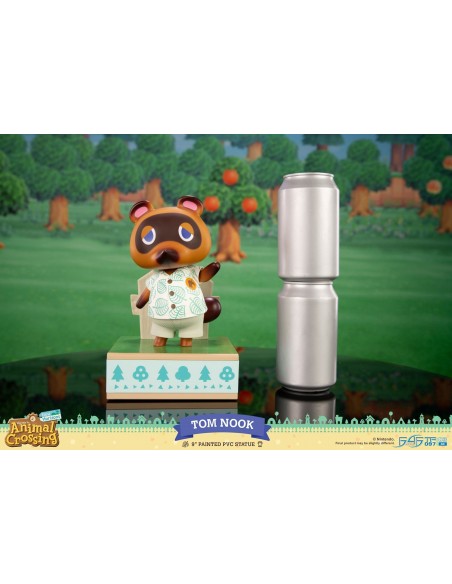 -16253-Figuras - Figura Tom Nook Estatua Animal Crossing: New Horizons 22 cm (Standard Edition)-5060316626573