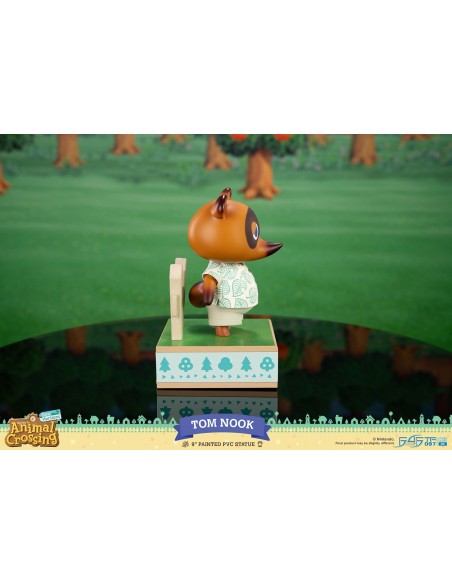 -16253-Figuras - Figura Tom Nook Estatua Animal Crossing: New Horizons 22 cm (Standard Edition)-5060316626573