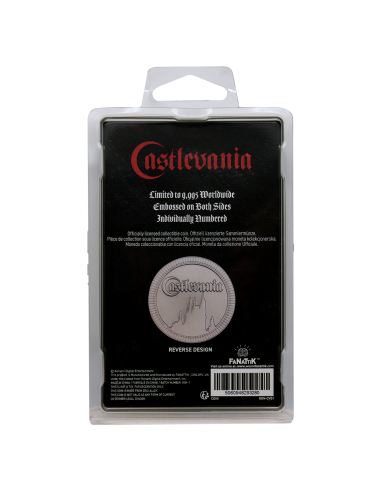 16285-Merchandising - Castlevania Limited Edition Collectible Coin-5060948293280