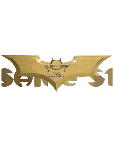 16265-Merchandising - DC The Dark Knight Limited Edition Replica Batarang-5060948290647