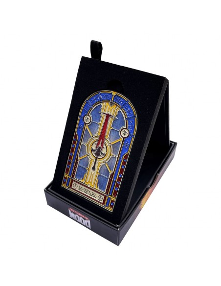 -16255-Merchandising - Doom Limited Edition Crucible Sword Stained Glass Window Ingot-5060948292436