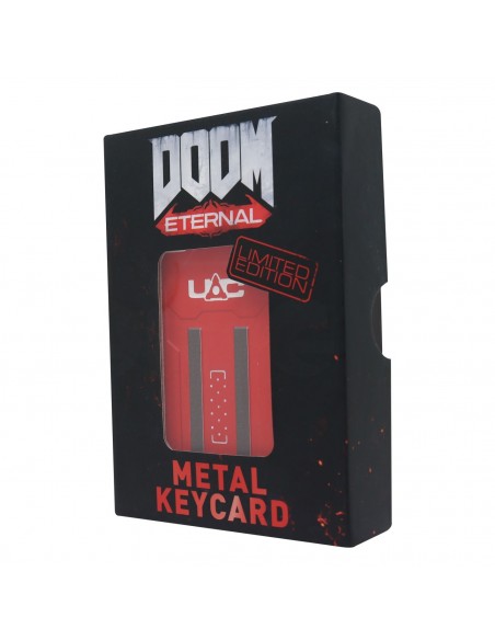 -16292-Merchandising - DOOM Limited Edition Replica Key Card-5060662463976