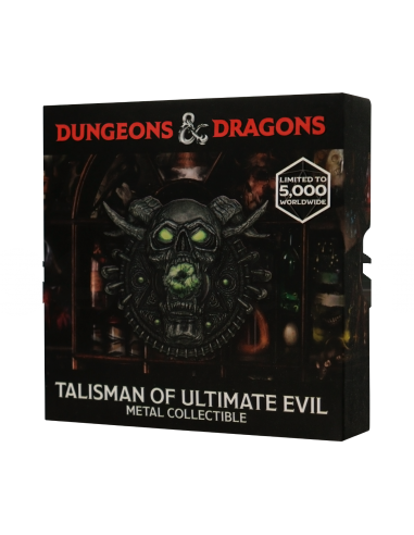 16271-Merchandising - Dungeons & Dragons Limited Edition Talisman of Ultimate Evil Medallion and Art Card-5060948291521