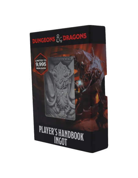 -16330-Merchandising - Dungeons & Dragons Limited Edition Players Handbook Ingot-5060662467707