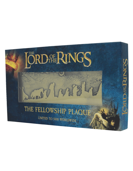 -16327-Merchandising - The Lord of the Rings Limited Edition The Fellowship Plaque-5060662465833