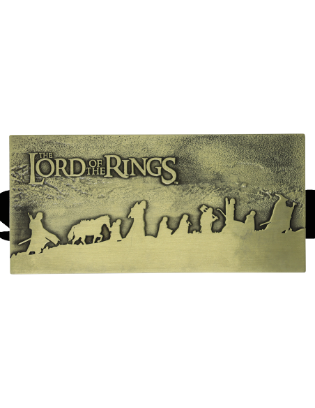 -16327-Merchandising - The Lord of the Rings Limited Edition The Fellowship Plaque-5060662465833