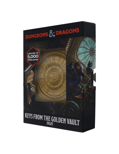 16320-Merchandising - Lingote Dungeons & Dragons Keys From The Golden Vault Edicion Limitada-5060948292030