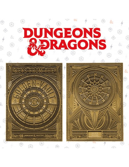 -16320-Merchandising - Lingote Dungeons & Dragons Keys From The Golden Vault Edicion Limitada-5060948292030