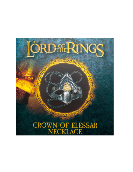 -16313-Merchandising - The Lord of the Rings Limited Edition Replica Crown of Elessar Necklace-5060662464188