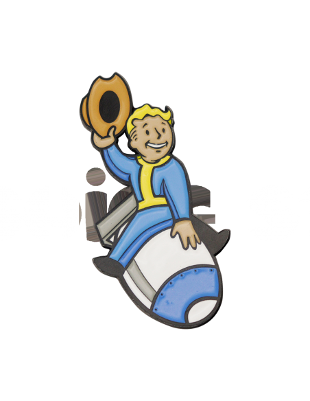 -16306-Merchandising - Fallout Limited Edition Vault Boy Pin Badge-5060948292856