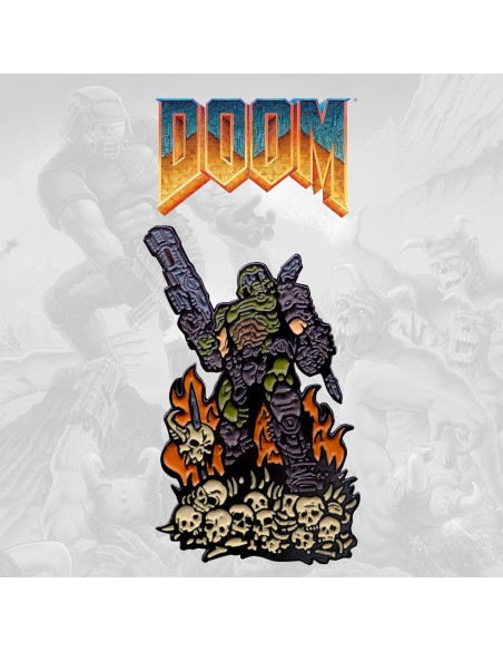 -16303-Merchandising - DOOM Eternal Limited Edition Pin Badge-5060948292696