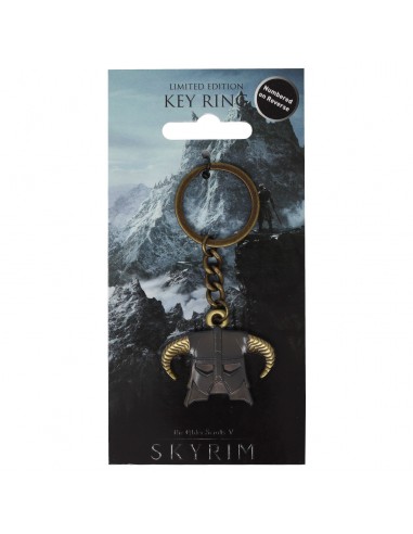 16299-Merchandising - The Elder Scrolls V: Skyrim Limited Edition Dragonborn Helmet Key Ring-5060662461194