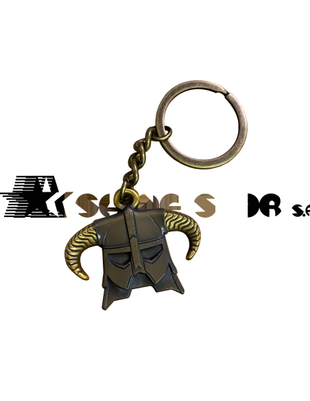 -16299-Merchandising - The Elder Scrolls V: Skyrim Limited Edition Dragonborn Helmet Key Ring-5060662461194