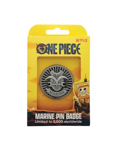 16293-Merchandising - One Piece Limited Edition Marine Pin Badge-5060948295413