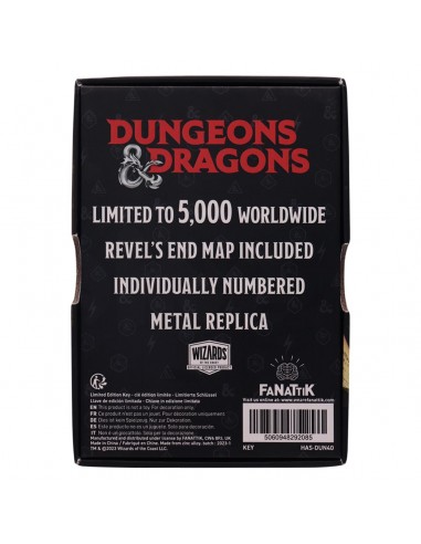 16288-Merchandising - Dungeons & Dragons Limited Edition Replica Thieves Key to the Vault from Keys from the Golden Vault-5060948292085