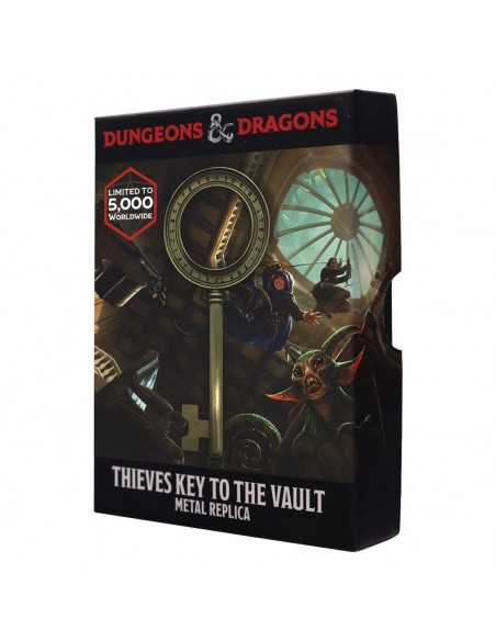 -16288-Merchandising - Dungeons & Dragons Limited Edition Replica Thieves Key to the Vault from Keys from the Golden Vault-5060948292085