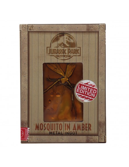 -16279-Merchandising - Jurassic Park Limited Edition Mosquito in Amber Ingot-5060662468568