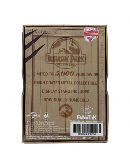 -16279-Merchandising - Jurassic Park Limited Edition Mosquito in Amber Ingot-5060662468568