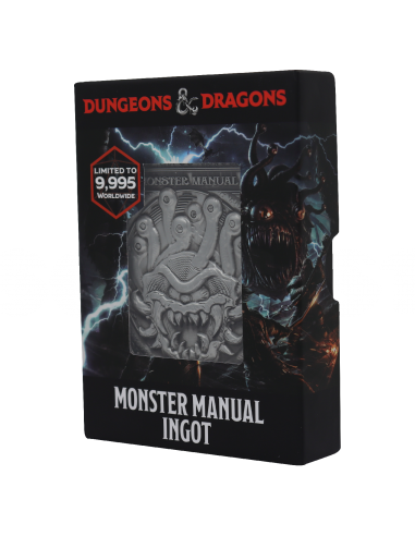 16277-Merchandising - Dungeons & Dragons Limited Edition Monster Manual Ingot-5060662467691