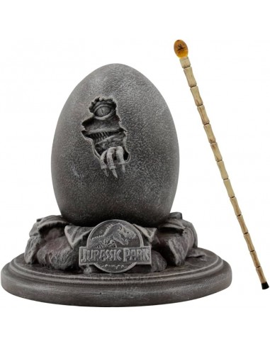 16275-Merchandising - Jurassic Park 30th Anniversary Replica Egg & John Hammond Cane Set-5060662469268