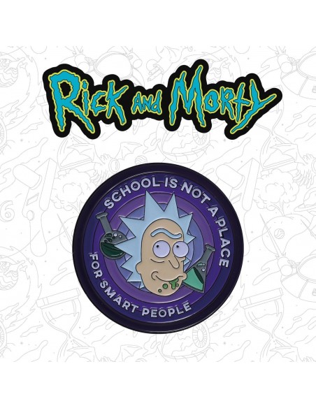 -16256-Merchandising - Rick & Morty Limited Edition Pin Badge-5060948290142