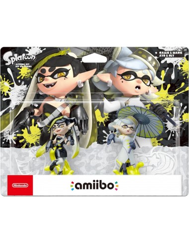 15505-Amiibos - Figura Amiibo 2 en 1 Callie & Marie (serie Splatoon)-0045496381196