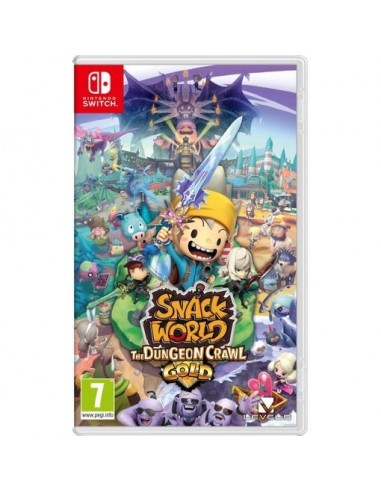 16379-Switch - Snack World: The Dungeon Crawl - Gold - Import - UK-0045496423667