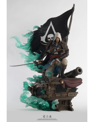 16453-Merchandising - Animus Edward Estatua Escala 1:4 Assassin's Creed Black Flag-0713929404339