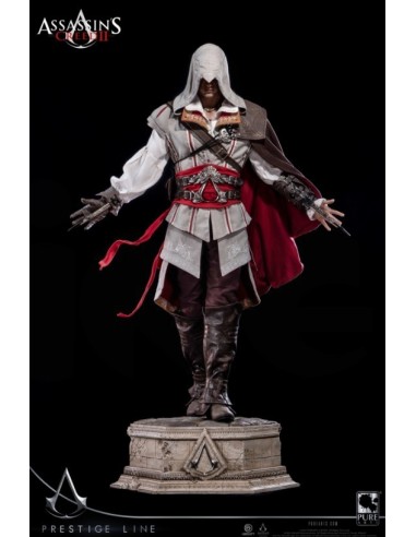 16445-Merchandising - Ezio Auditore Estatua 110 cm Escala 1/2 Assassin’s Creed-0713929404582