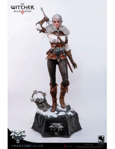 16443-Merchandising - Ciri of Cintra 111 cm 1/2 Scale Statue Prestige The Witcher-0713929405008