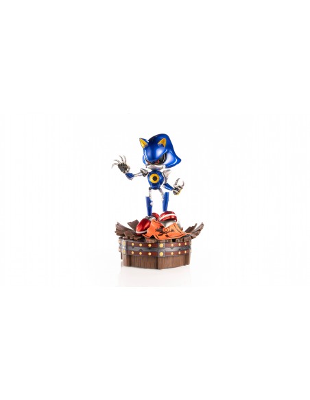 -16468-Figuras - Figura Metal Sonic The Steel Nemesis Estatua Resina Sonic the Hedgehog 37.5 cm -5060316628379