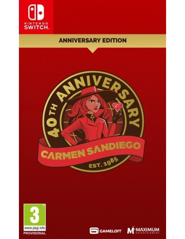 16487-Switch - Carmen Sandiego 40th Anniversary Edition-5016488142526