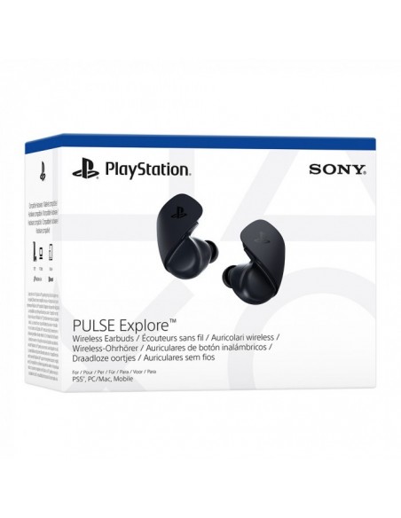 -16510-PS5 - Auriculares de Boton Inalambricos Pulse Explore Midnight Black-0711719590231