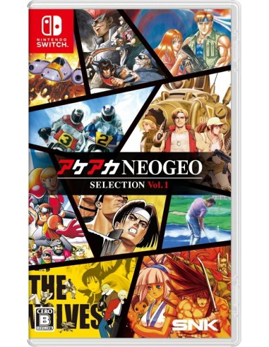 16593-Switch - ACA NEOGEO Selection Vol. 1 (Multi-Language) Imp JP-4964808152506